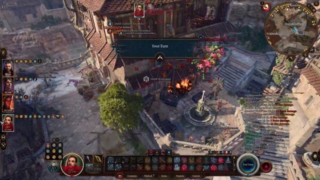 Blowing up a fireworks factory in Baldurs Gate 3 смотреть онлайн