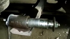 запрессовка втулки( саленблок) рессоры Мазда Титан