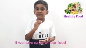 Rhymes Recitation for kids | Poem Competition for kids| Healthy food rhymes for kids |