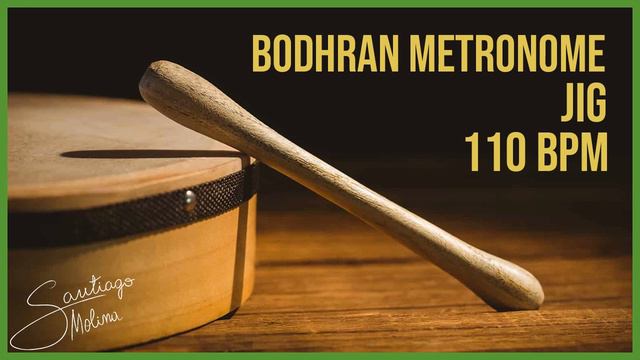 Metronomo Bodhran | JIG | 110 BPM смотреть онлайн