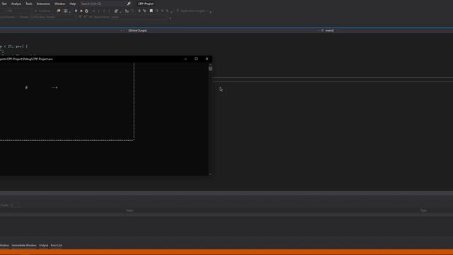 C++ ASCII Game in Console