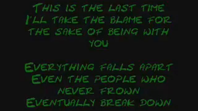 Keep pushing me. Linkin Park pushing me away текст.