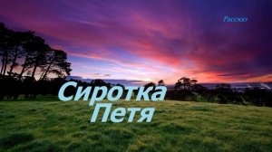 Сиротка Петя.. (рассказ)