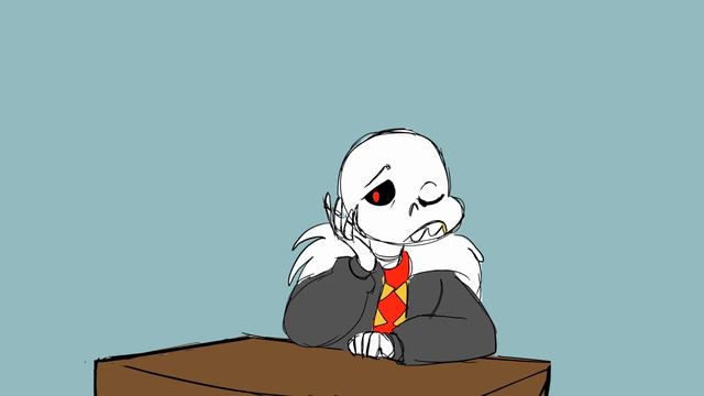 Underfell Sans Smile - Animation Test смотреть онлайн