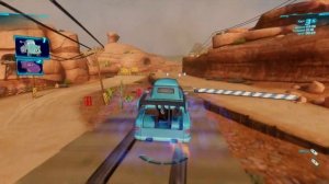 Тачки 2 (Xbox 360) - Гонка - Заезд "Каньон" - 5 кругов - Токио Мэтр