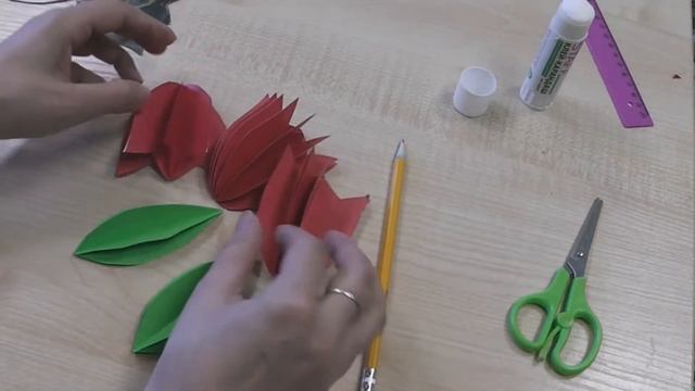 Открытка для мамы. Тюльпаны. смотреть онлайн