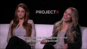 "Proyecto X". Entrevista Kirby Bliss Blanton y Alexis Knapp. Oficial Warner Bros. Pictures (HD)