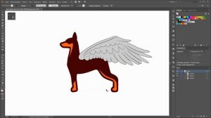 19.Adobe Illustrator.Инструмент МАРИОНЕТОЧНАЯ ДЕФОРМАЦИЯ и группа СВОБОДНОЕ ТРАНСФОРМИРОВАНИЕ