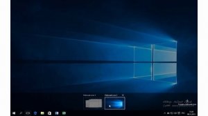 Видео #9. Виртуальные Рабочие столы Windows 10