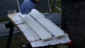 Браширование или состаривание древесины первые эксперименты