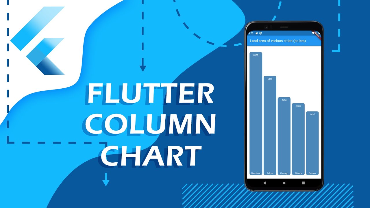 Flutter bar. Flutter column.