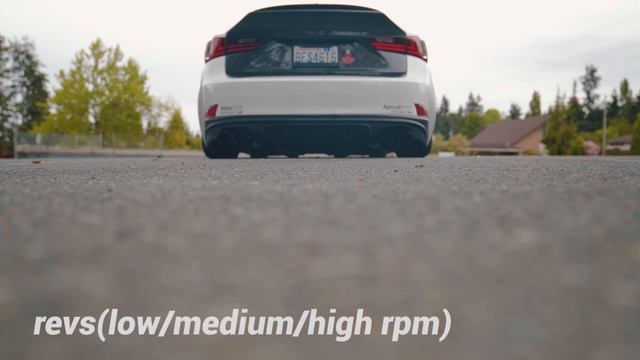 Lexus is250 F Sport Invidia Ark Exhaust