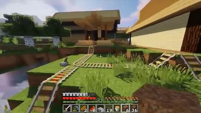 МАЙНКРАФТ ВЫЖИВАНИЕ #29 | СПАВНЕР РЯДОМ С ДОМОМ - ФЕРМА ЗОМБИ / ВАНИЛЬНОЕ ВЫЖИВАНИЕ В minecraft смотреть онлайн