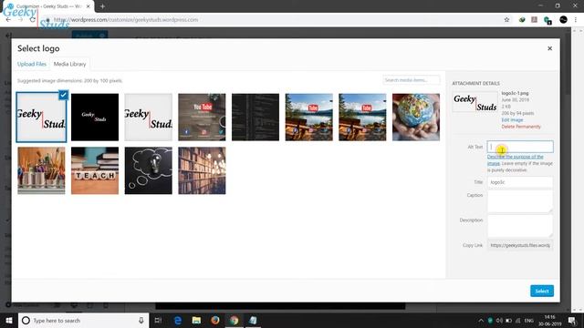 How to add a custom logo to WordPress site 2019 смотреть онлайн