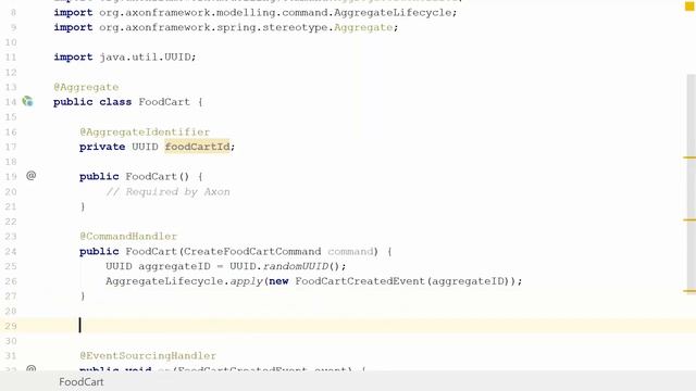 The Command Model - coding example