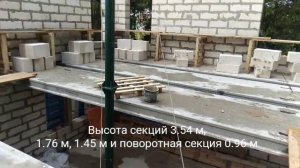 Кран для строительства дома из газоблока