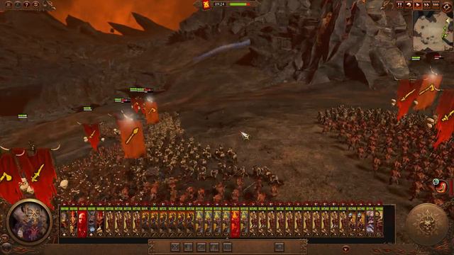 TWW3 Realm of Chaos Skarbrand the Exiled Exiles of Khorne Part 3 Norscan Skulls (no commentary)