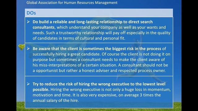 HR Marketing and Recruiting: Executive Search