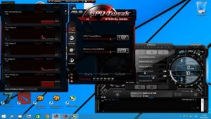 GPU tweak разгон видеокарты.
