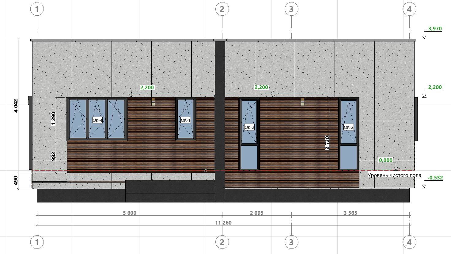 Проект каркасного дома