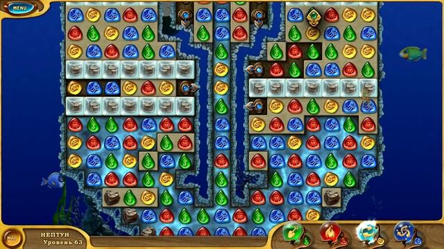 4 элемента II. Вода - Нептун. Уровни: 61 - 64. ФИНАЛ/FINALE смотреть онлайн