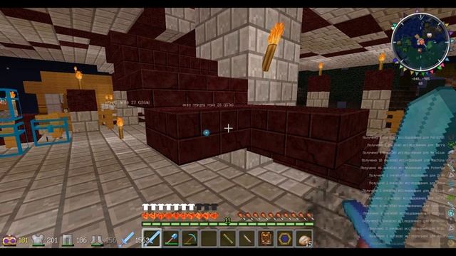 Майнкрафт новое начало - #46 - Экстремальный лифт смотреть онлайн