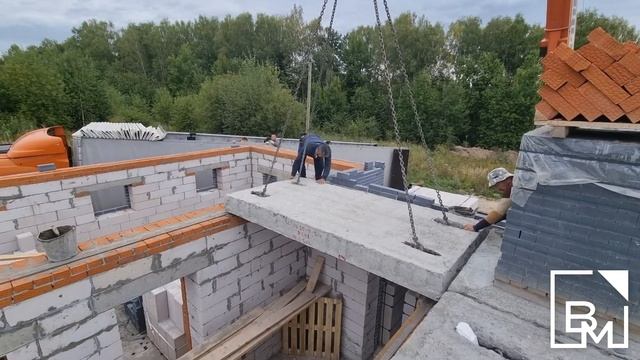 Новости строительства :Юровские дачи.Монтаж плит перекрытия смотреть онлайн