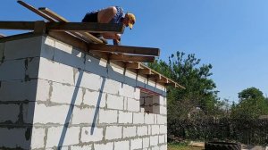 Курятник своими руками. Бюджет 50000р +. Односкатная крыша. 2 часть.