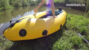 Летний сплав на пакрафте Журавль XXL