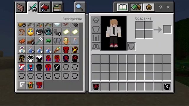 лудший мод на человека паука для Майнкрафт пе смотреть онлайн