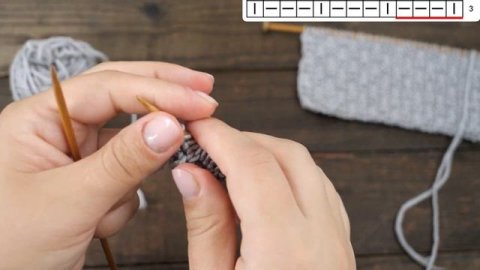 Узор на платочной вязке ?