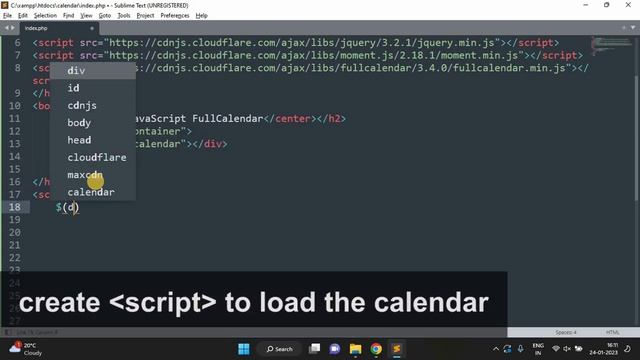 01- How to use JavaScript FullCalendar || Integrate JavaScript FullCalendar with source code