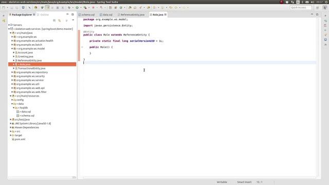 Abstracting Common Reference Data Attributes into a Mapped Superclass with Spring Data JPA смотреть онлайн