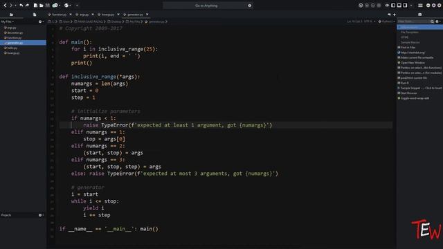 Python Functions: Keyword Arguments Lists | Generators | Decorators (Programming Tutorial)
