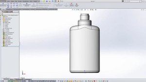 Solidworks. Построение флакона