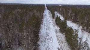 Красноярские просеки в тайге
