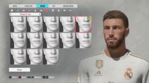 How To Make Sergio Ramos FIFA 20 GAME FACE