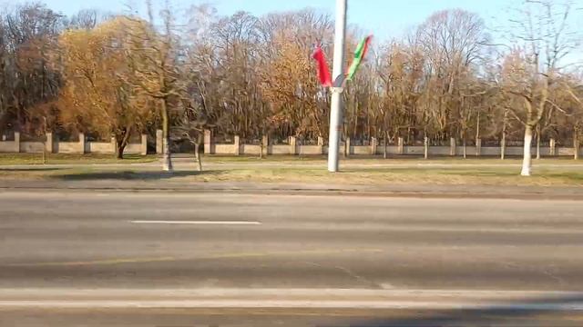 Поездка на автобусе МАЗ 105.465. Маршрут №55 смотреть онлайн