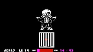 SANS undertale   game over