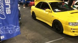 Worlds largest Subaru GC8 Meet!