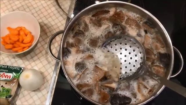 Классический рецепт ГРИБНОГО СУПА из подберезовиков и подосиновиков+Маленькие СЕКРЕТЫ приготовления