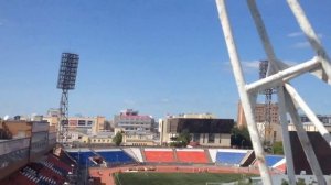 Колесо обозрения(Чертово колесо) Центральном парке Новосибирска.