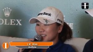 Las golfista I.K. Kim y Yani Tseng listas para le LOI