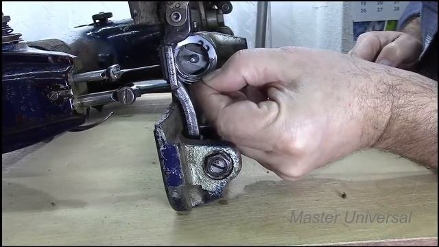 Профилактика и ремонт промышленной  швейной машинки 22класса.Часть1.Видео №28.