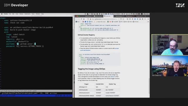 We get the GitHub Container Registry working and with GitHub actions with a personal account.