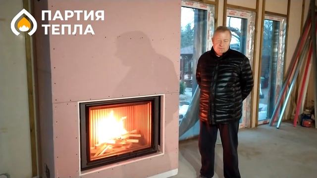 Отзыв о монтаже камина Астов компанией Партия Тепла смотреть онлайн