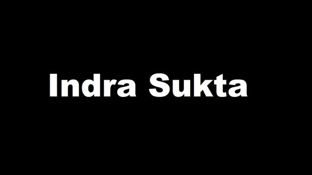 Indra Sukta (Rigveda) смотреть онлайн