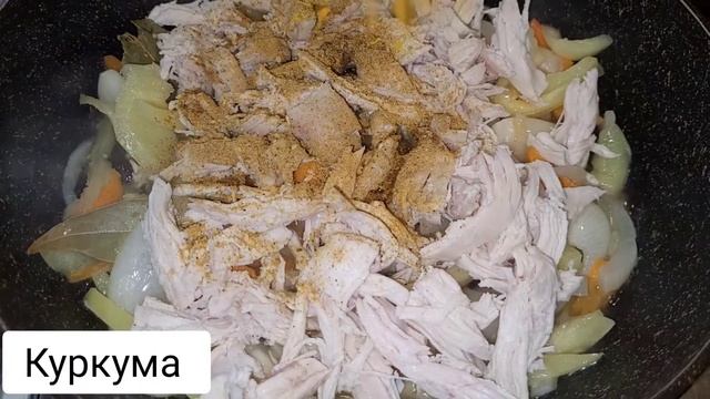 Рецепт очень вкусного плова с курицей/узбекский плов с курицей #пловскурицей
