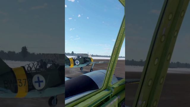 Взлет на Grumman XP-50, War Thunder, VR.