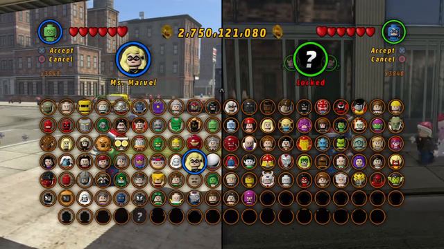 LEGO® MARVEL Super Heroes Все персонажи 1 часть